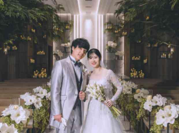 ゲストのみなさまの想いが繋がる結婚式の挙式実例画像