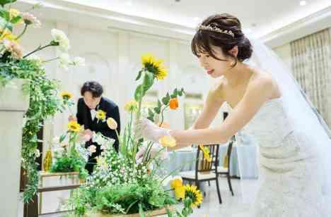 ゲストみんなと一緒に作る特別な結婚式の挙式画像