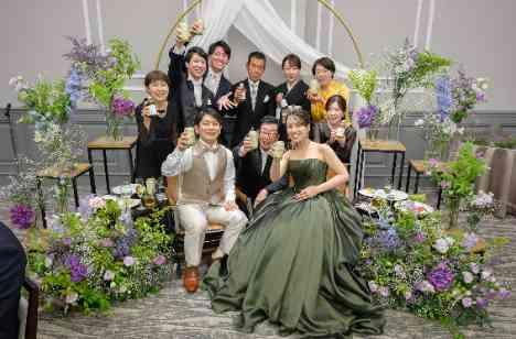 大好きな軽井沢でゲストと過ごすリゾート婚の披露宴画像