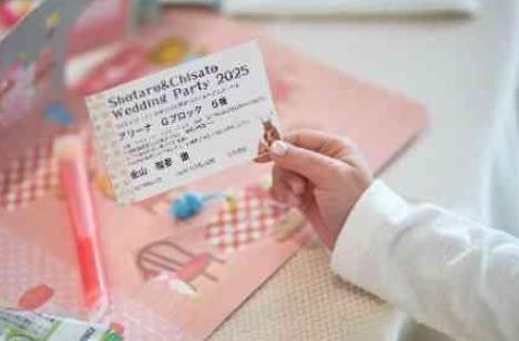 ～キャンプ～を取り入れたWeedingの演出画像