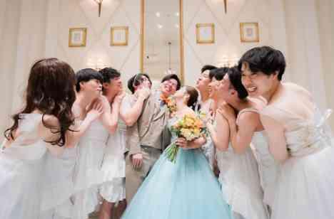 こんな結婚式始めて！貸し切り空間でバスケを🏀の演出画像