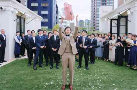 こだわり空間で迎えたお二人の幸せの瞬間の演出画像