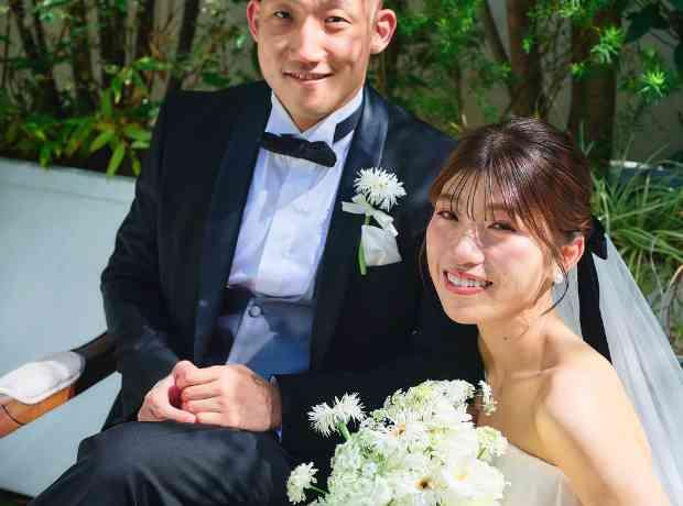 大好きな方々に囲まれたあたたかいいちにち♡の挙式実例画像