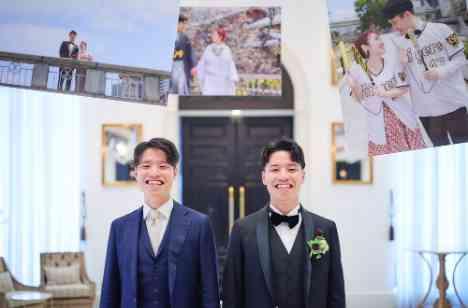 最高の笑顔と想いをつなぐ特別な結婚式の披露宴画像