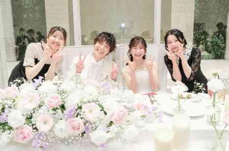 【70名Party】美食と笑顔と感謝のウエディングの演出画像
