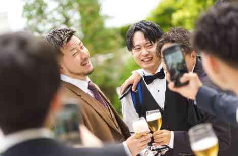 Laugh&Cheers ~ゲストと笑顔で乾杯~の演出画像