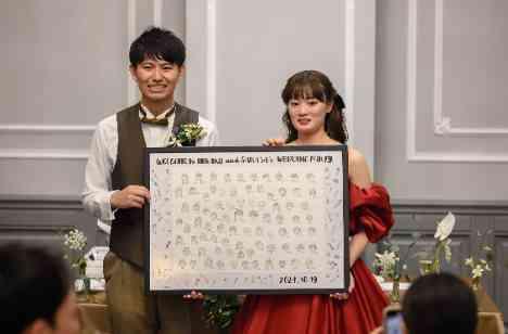 お二人らしさ満載!ゲスト参加型のご結婚式の披露宴画像