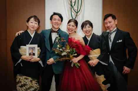 歩んできた道、かけがえのない人たちへの感謝をのせての演出画像