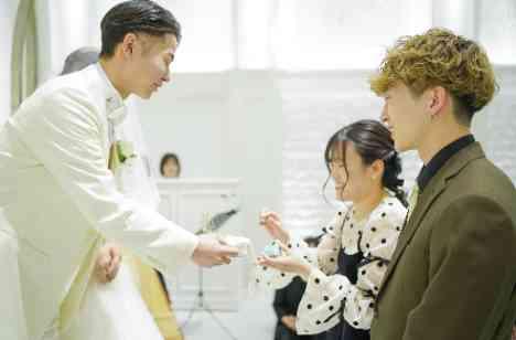ゲスト参加の演出たくさんEnjoy Weddingの挙式画像