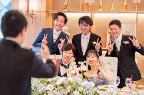 大切な方たちに感謝の気持ちをこめて・・・♡の演出画像