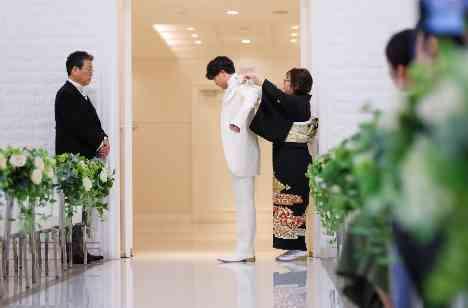 お二人のこだわりがたくさんのwedding☆の挙式画像
