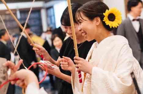 大切ゲストと笑顔に包まれた、あたたかい一日。の演出画像