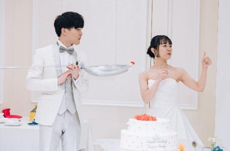 楽しくわいわい過ごすWedding partyの披露宴画像