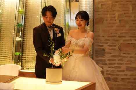 愛情いっぱいのセレモニーと笑顔あふれる芋煮会!の披露宴画像