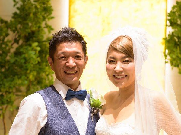 お二人らしさ満点！カジュアルなサマーナイトパーティの挙式実例画像