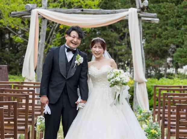 自然に囲まれて自由であたたかい結婚式をの挙式実例画像