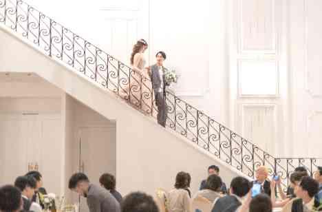 他にはない空間と演出で自分たちだけの結婚式にの披露宴画像