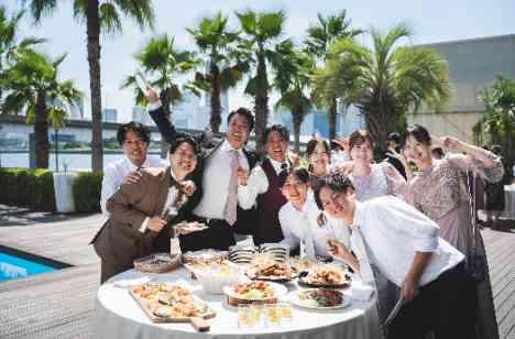 日常の幸せをかみしめてみんなとの絆が深まる1日の演出画像