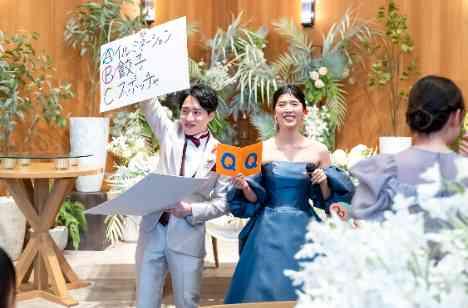 ゲストを巻き込んだ笑顔溢れるWeddingの演出画像