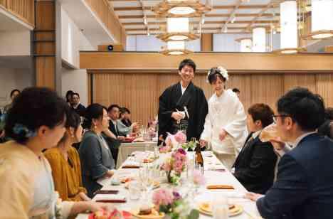 人と人とのつながりを大切にされているおふたりの披露宴画像