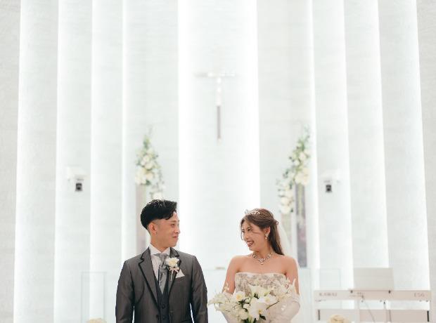 ハイセンスな小物が光るパパママキッズ婚の挙式実例画像