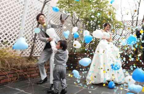 5年越しに叶った誓い|家族の絆が彩る一日の演出画像