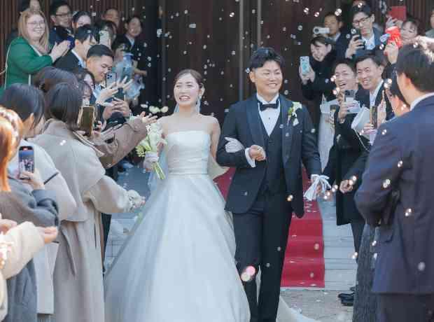 お料理も演出も大好評！おもてなしWeddingの挙式実例画像