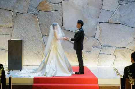 お料理も演出も大好評!おもてなしWeddingの挙式画像