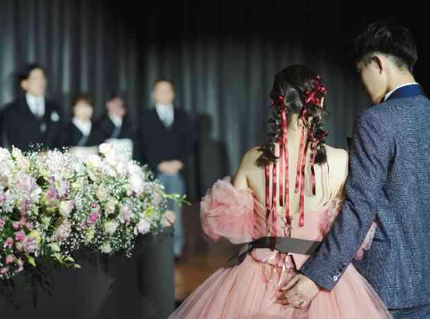 アットホームで自然なWEDDING◎の挙式実例画像