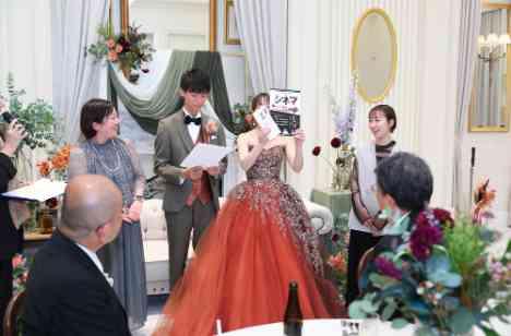 花嫁の憧れ！お色直しを３回しました！の披露宴画像