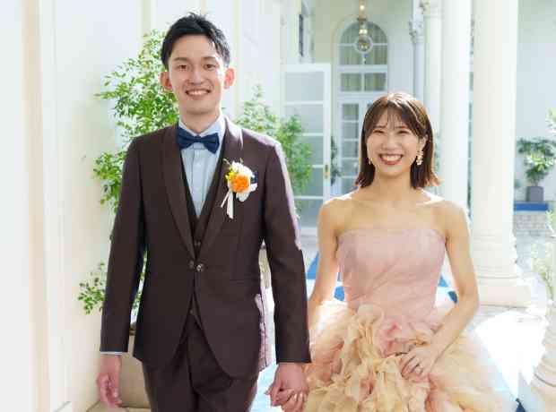 美しい瞬間に包まれて、笑顔に囲まれての挙式実例画像
