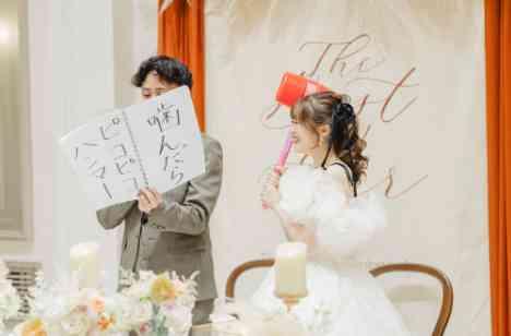 笑顔いっぱいの貸し切りウェディング!!の披露宴画像