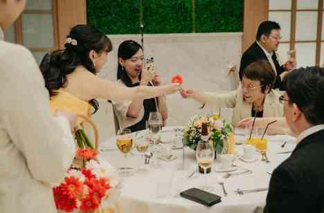 感謝の気持ちを込めたオリジナルWeddingの披露宴画像