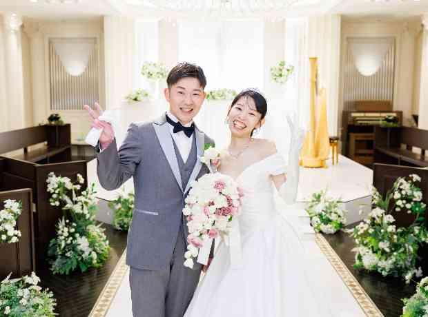最高の思い出は大切な方たちとともに♡の挙式実例画像