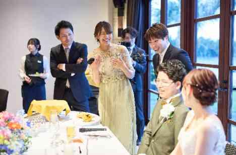 大切な方たちとの特別な時間を大切にしたパーティ☆の演出画像