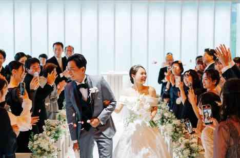 【Anniversary】1度だけの二つの記念日の挙式画像
