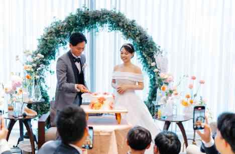 【Anniversary】1度だけの二つの記念日の披露宴画像