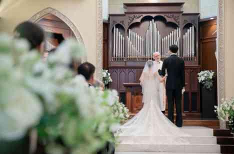ゲストファーストでゲストに楽しんでもらえる結婚式の挙式画像