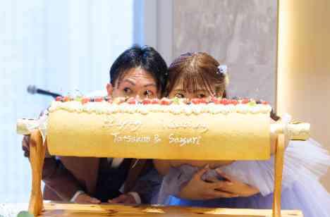 おふたりの笑顔が皆を幸せに♡ハートフルな1日の演出画像