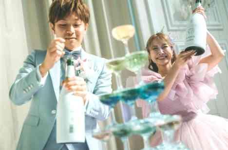 厳かに始まり、華やかに弾ける結婚式！の演出画像