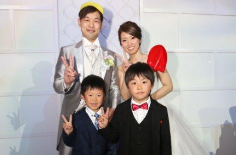 自分達らしさ全開の笑顔溢れる結婚式の演出画像