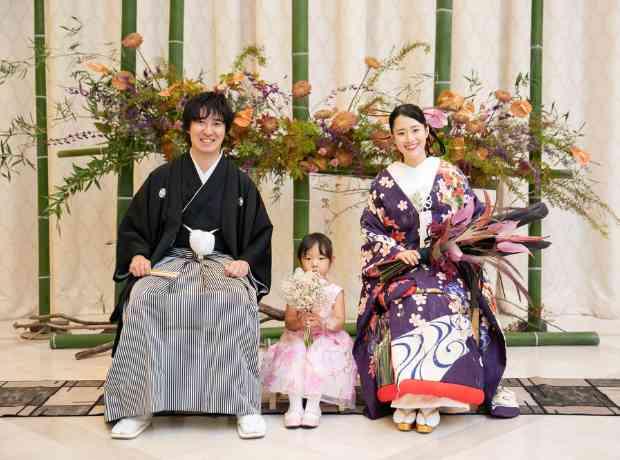 こだわりの和装と装飾で叶えた心温まる1日の挙式実例画像