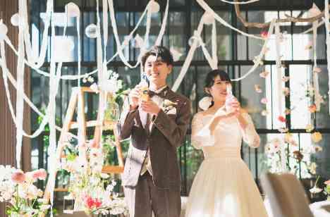 【musubi wedding】紡いだご縁を結んでの演出画像