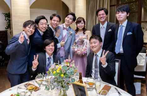 1人1人に感謝を伝えるアットホームウェディング♡の披露宴画像