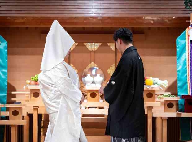 二人の好きがいっぱい詰まった結婚式★の挙式実例画像