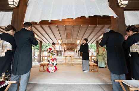 皇大神宮の誓いと緑邸宅で紡ぐ絆の一日の準備・打ち合わせ画像
