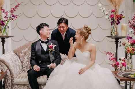 みんなで楽しくHappy Wedding☆の挙式画像