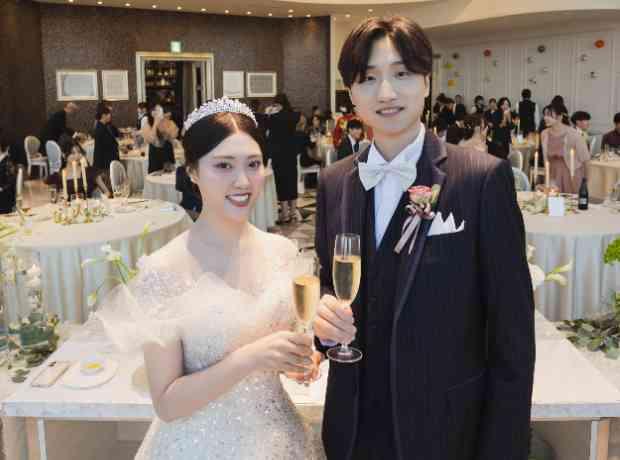 夜景 ×　韓国風Wedding°˖✧の挙式実例画像