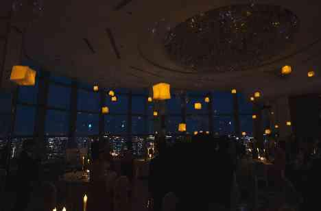 夜景 ×　韓国風Wedding°˖✧の演出画像