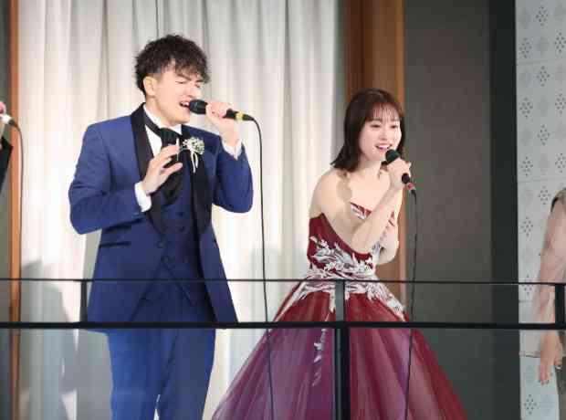 出会いのきっかけ「音楽・歌・アカペラ」をテーマに♪の挙式実例画像